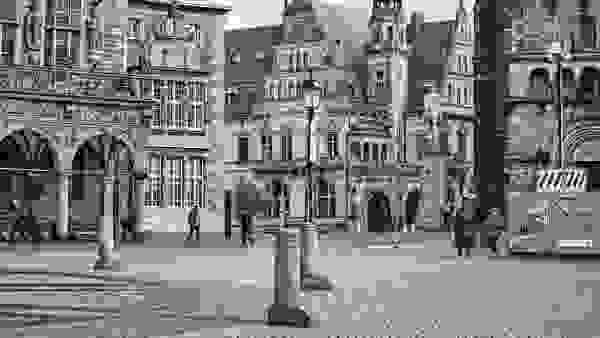 Am Markt Bremen (Pandemie, Lockdown 2020)