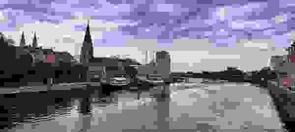 Blick auf die Schlachte