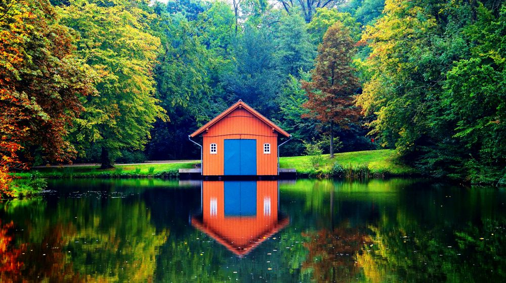 Bootshaus im Bürgerpark