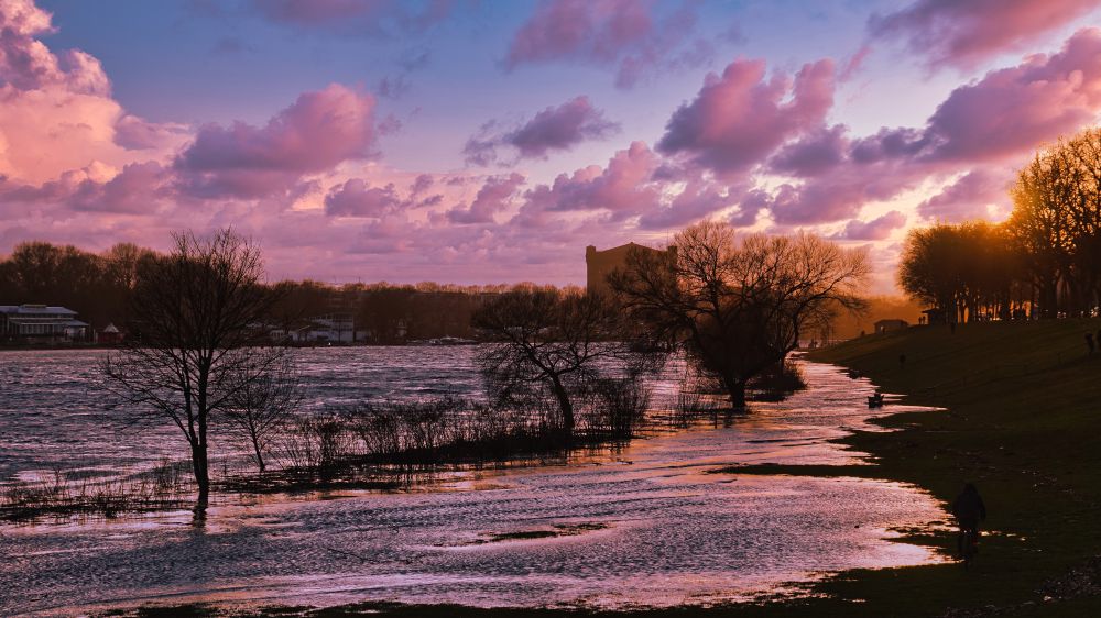Osterdeich Hochwasser
