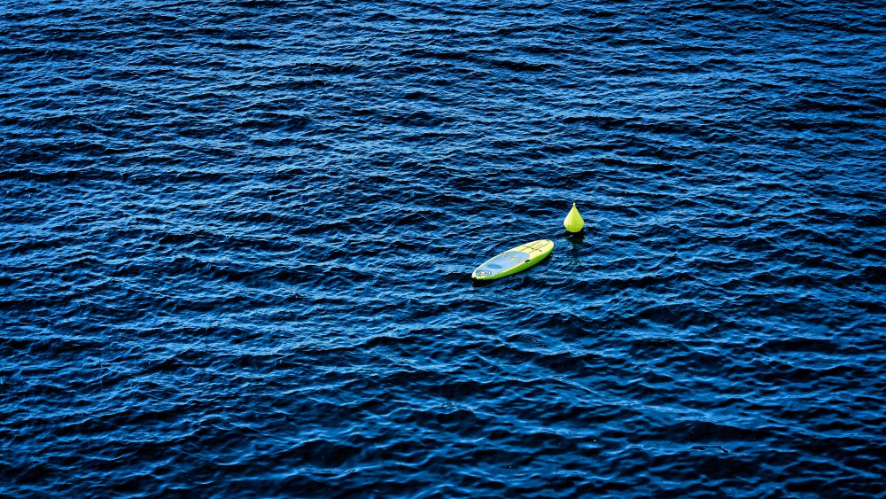 The big blue and the little yellow