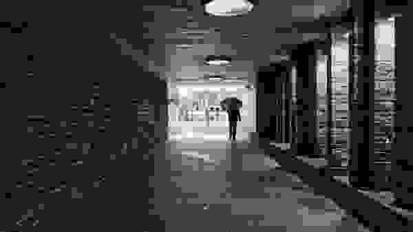 Tunnel zum Martinianleger