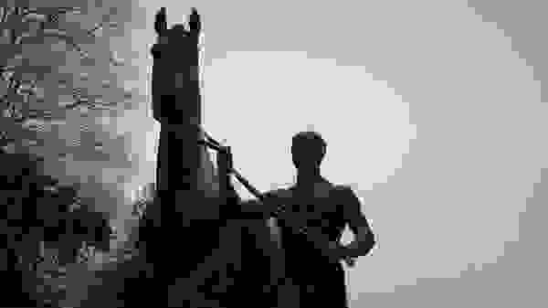 Der Rosselenker von Louis Tuaillon. Wallanlagen Bremen