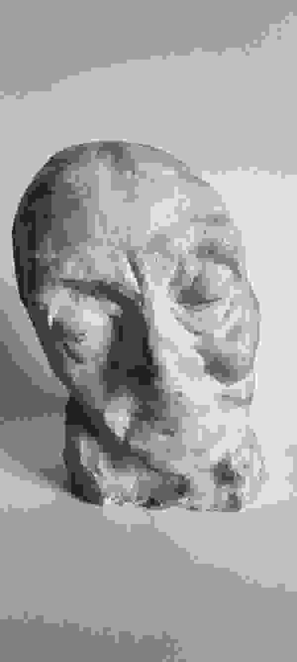 Plastik. Alte Frau. Ausstellung Lüneburg 1939. Hanna Ahrens.